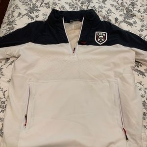 Under Armour cold gear waterproof pullover w/hood